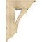 Ekena Millwork Merced Traditional Rough Sawn Bracket w/ Offset Brace, Douglas Fir, 8"W x 20"D x 28"H BKT0806X20X28MRC01RDF - alternate 2